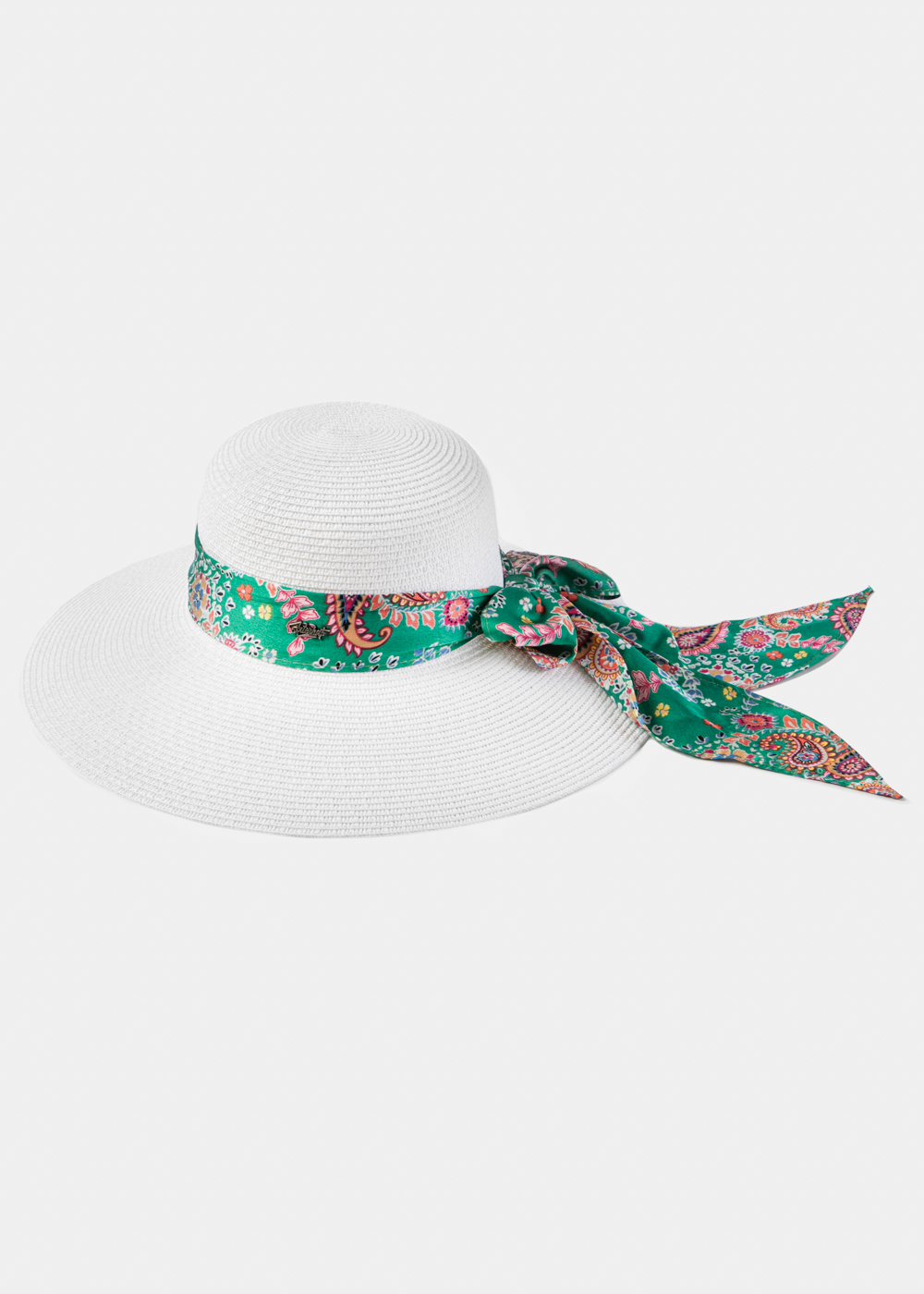 White Hat w/ Lahouri Ribbon
