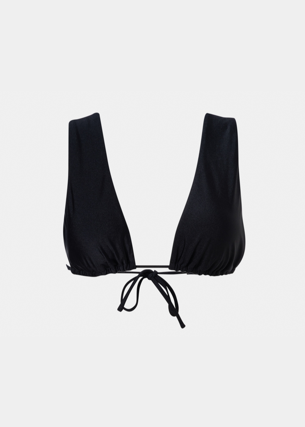 Kea Bikini Top - Black Dacron