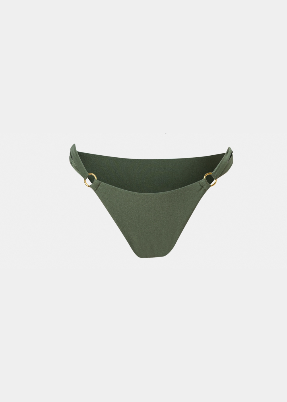 Capri Bikini Bottom - Olive Dacron