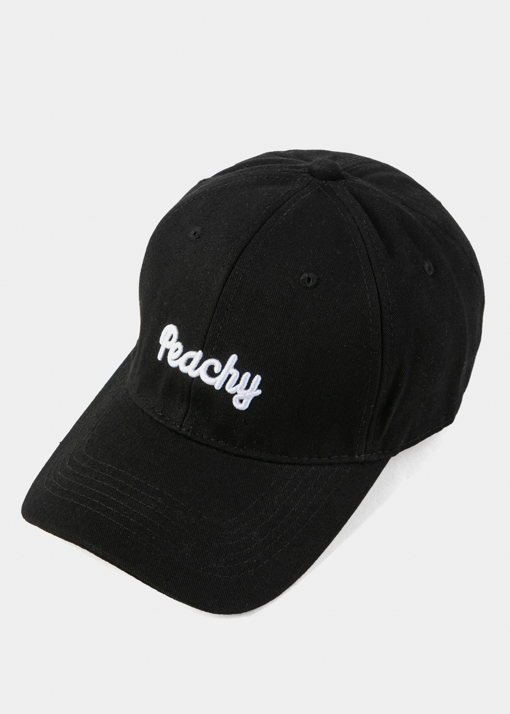 Black Jockey w/ "Peachy" Embroidery