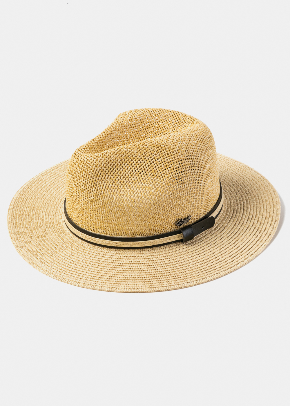 Mixed Beige Panama Style Hat