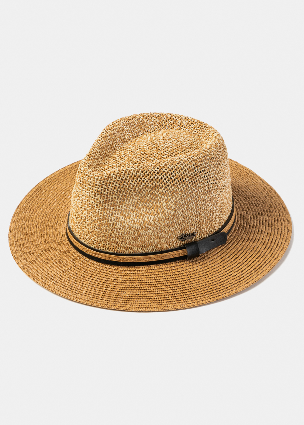 Mixed Brown Panama Style Hat