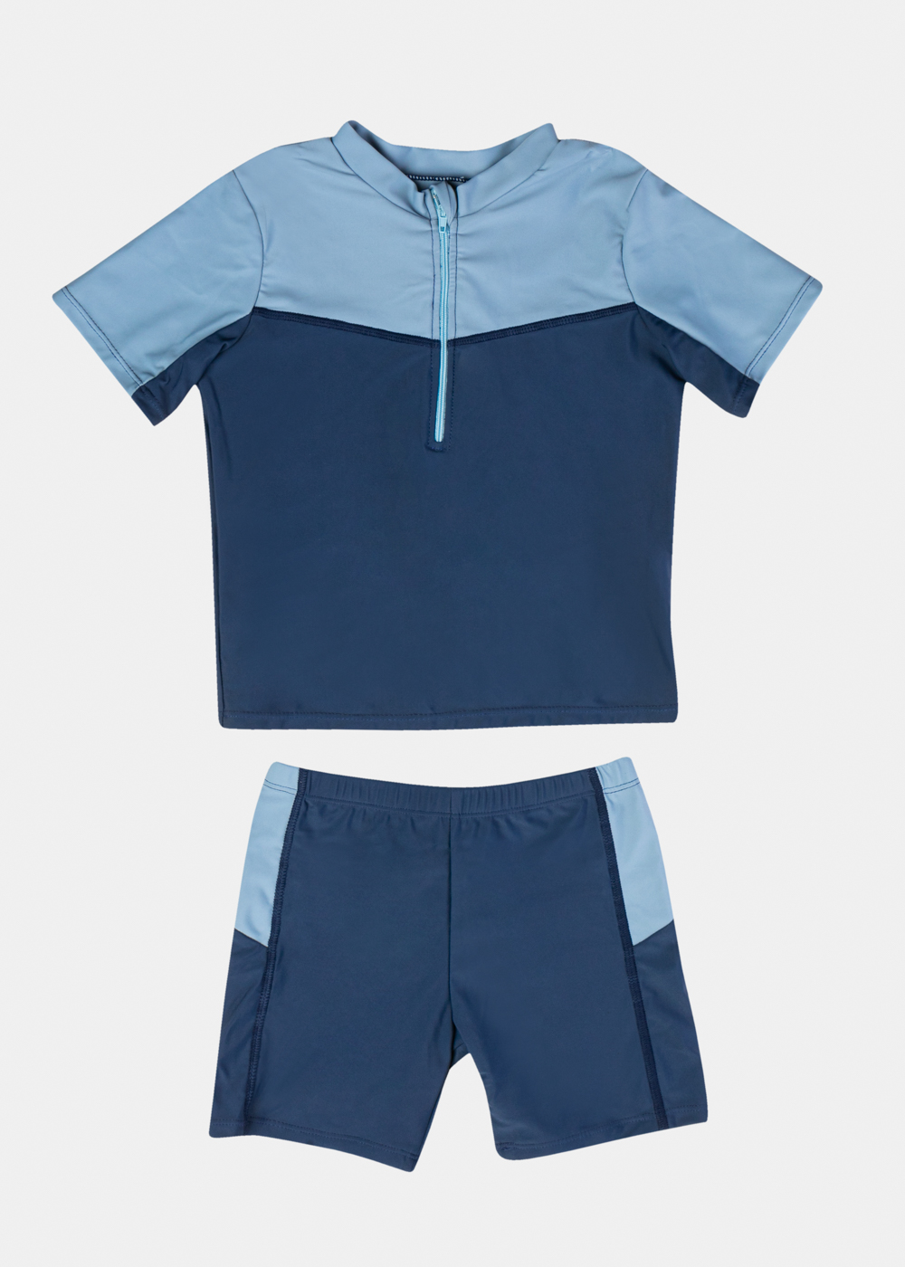 Blue Boys Swimsuit (Shirt & Shorts)