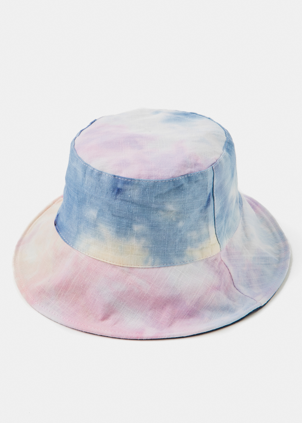 Double-Faced Bucket Hat Tie Dye & Navy Blue