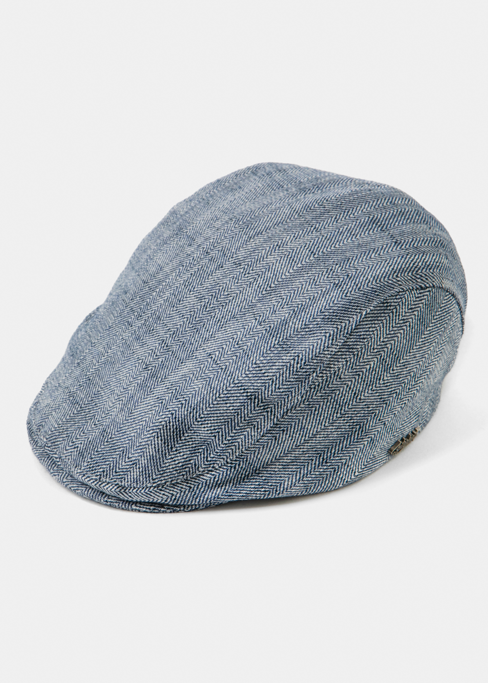 Blue Linen Men's Cap 