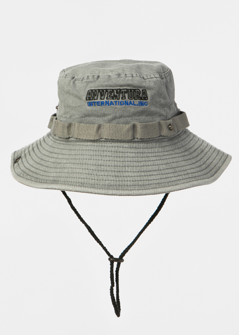 Azure Washed Cotton Bucket Hat