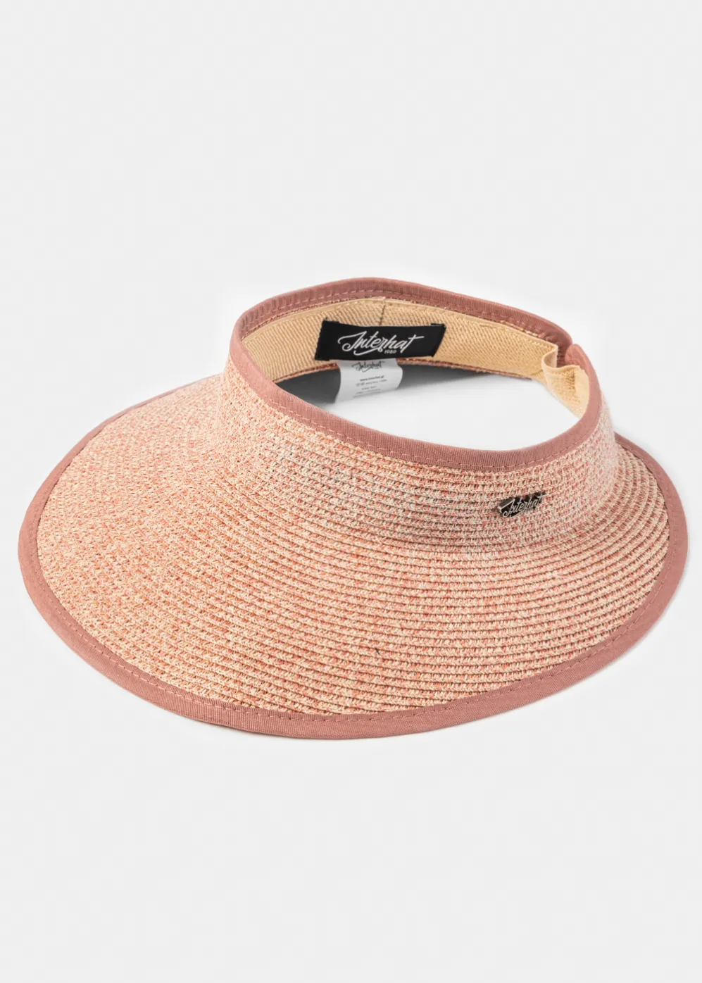 Wide-Brimmed Pink Headband