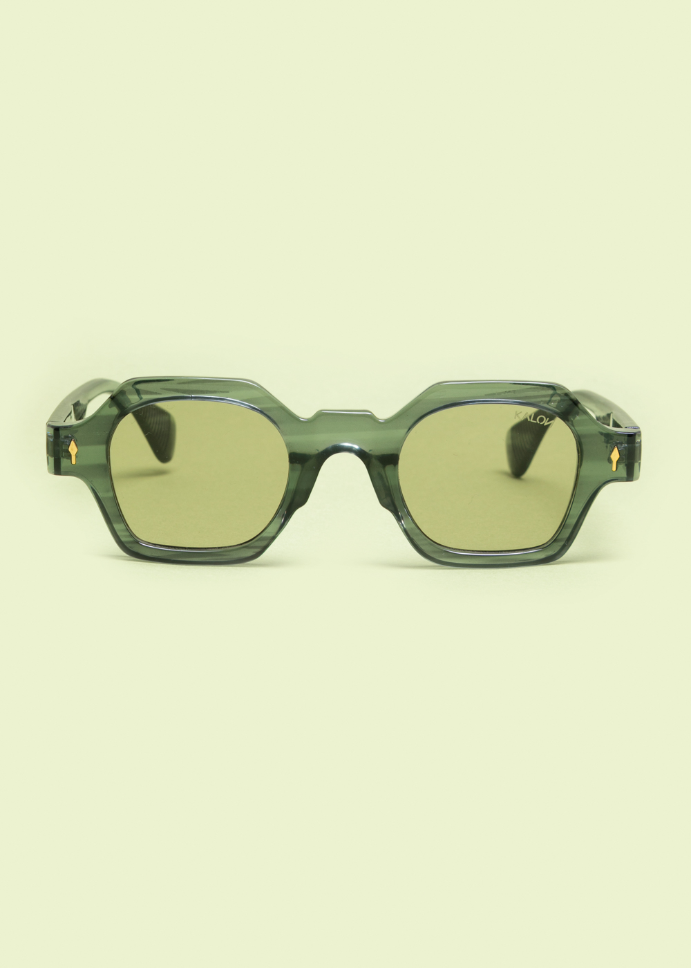"Viridian" Clear Green